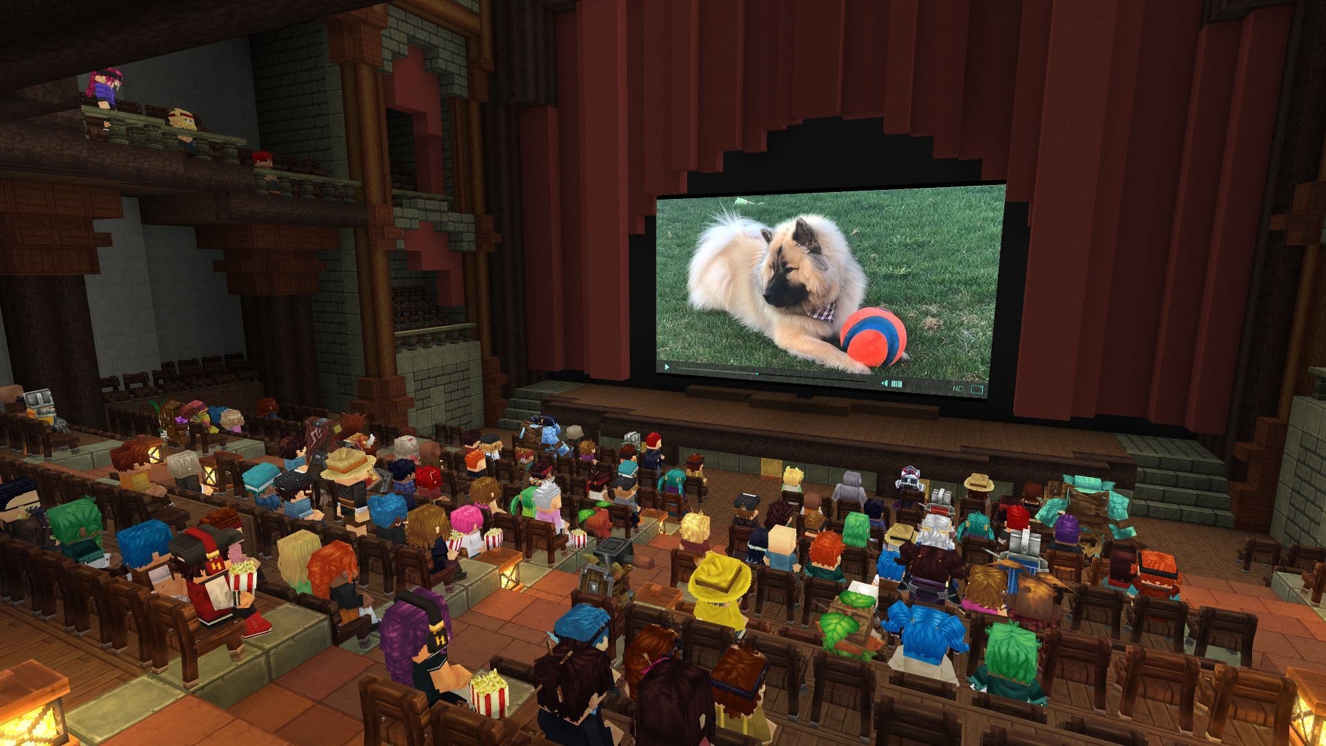 Новое видео - постройка готического замка